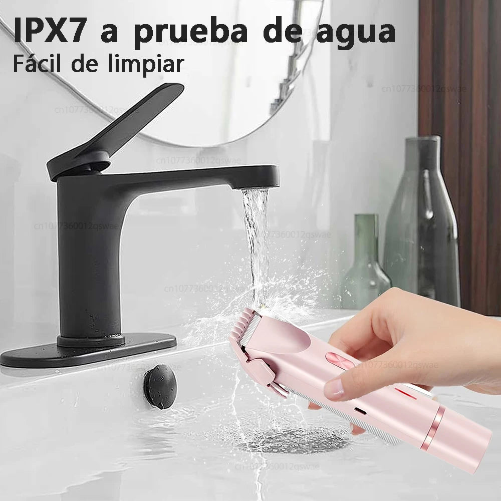 Depiladora corporal 2 en 1